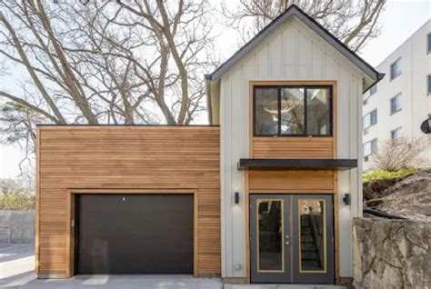 metal carport tiny house|otto tiny house with garage.